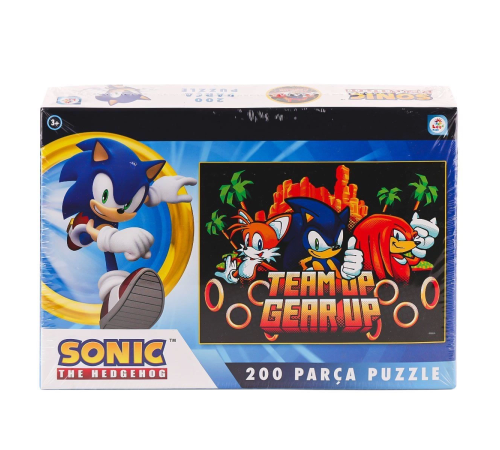 SO0053 Sonic 200 Parça Puzzle -Laçokids SO0053 Sonic 200 Parça Puzzle -Laçokids