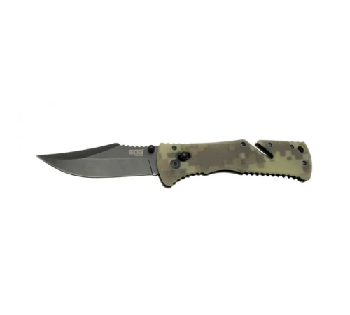 Sog Trident Çakı 21,5 cm Deri Kılıflı , Kemerlikli Sog Trident Çakı 21,5 cm Deri Kılıflı , Kemerlikli
