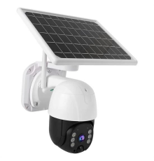 Solar Panelli Su Geçirmez Gece Görüş Destekli Wifi Bağlantılı Güvenlik Kamerası