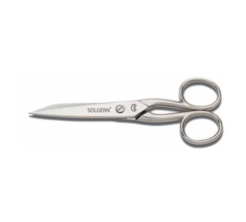 Solgern M-218 Sivri Uçlu İplik Temizleme Makası No: 5,5 inç / 13,97 cm - Nikel Kaplama Solgern M-218 Sivri Uçlu İplik Temizleme Makası No: 5,5 inç / 13,97 cm - Nikel Kaplama