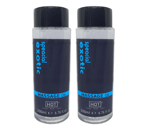 Special Exotic Massage Oil 400ml Aromalı Masaj Yağı X 2 ADET
