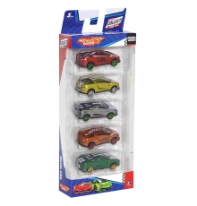 Speed Racer Road Series Metal Model Araba Seti 5'li