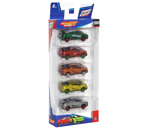 Speed Racer Road Series Metal Model Araba Seti 5'li Speed Racer Road Series Metal Model Araba Seti 5'li