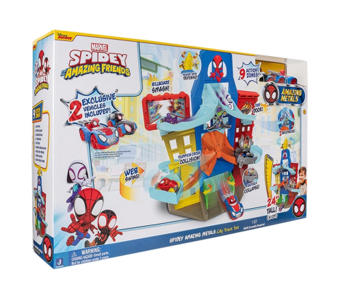 Spidey Diecast Araba Oyun Seti Spidey Diecast Araba Oyun Seti