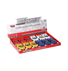 SR-1310-11-12-13 Çek Bırak Işıklı ve Müzikli Spor Araba 1:36