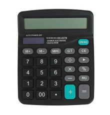 Standart Fonksiyonlu 12 Haneli Geniş LCD Ekran,Pill Masaüstü Hesap Makinesi