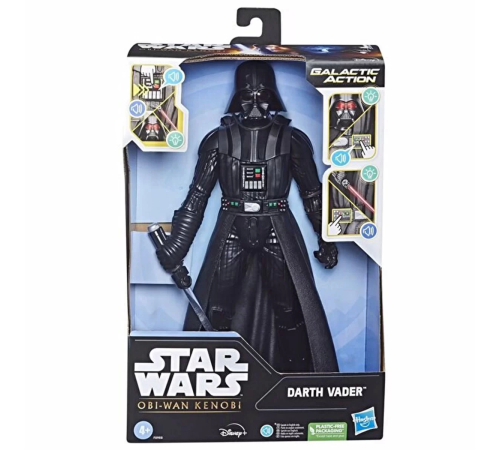 Star Wars Galactic Action Obi-wan Kenobi Darth Vader Figür F5955
