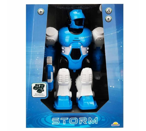 Storm Brave Sesli ve Işıklı Yürüyen Robot 25 cm