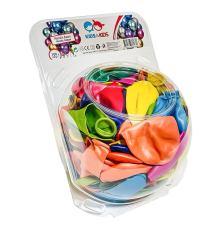 STR-117 Metalik Karışık Renk 100lü Balon