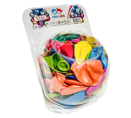 STR-117 Metalik Karışık Renk 100lü Balon STR-117 Metalik Karışık Renk 100lü Balon