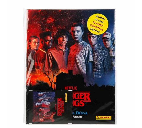 Stranger Things Çıkartma Albümü Stranger Things Çıkartma Albümü