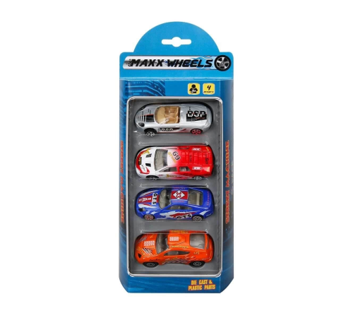 Street Machine 4'lü Mini Araçlar Street Machine 4'lü Mini Araçlar