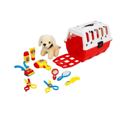Sunman Çantalı Peluş Köpek Kuaför Seti Sunman Çantalı Peluş Köpek Kuaför Seti
