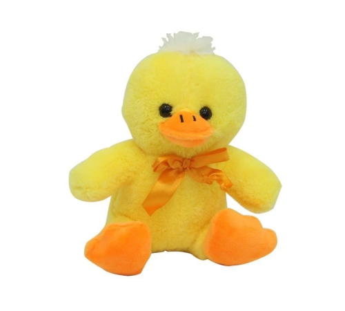 Sunman Peluş Oturan Ördek Kurdelalı 20 Cm