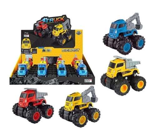 SÜRTMELİ DİE-CAST 4X4 3 ASORTİ -VRD SÜRTMELİ DİE-CAST 4X4 3 ASORTİ -VRD