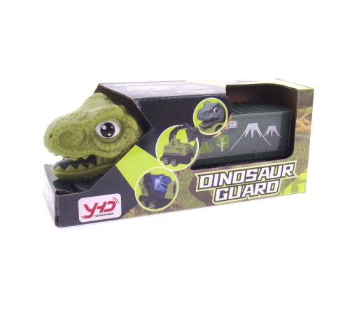 Sürtmeli T-Rex Kafalı Mini Konteynır Tır