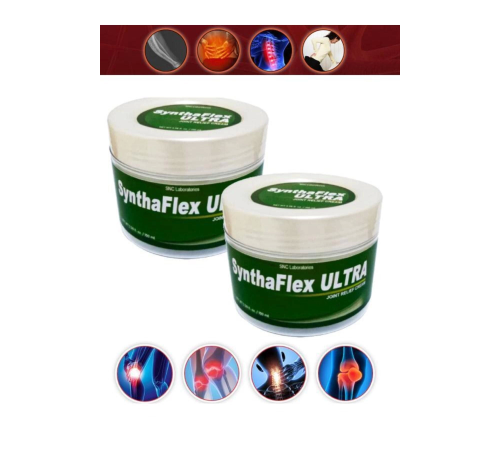 Syntha-Flex Sırt Diz Vücut Sızıları İçin Masaj Bakım Kremi 100 ml x 2 ad+Masaj yağı ile 30 ml Syntha-Flex Sırt Diz Vücut Sızıları İçin Masaj Bakım Kremi 100 ml x 2 ad+Masaj yağı ile 30 ml