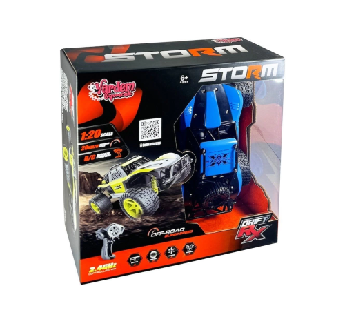 SYR-66764MA Kumandalı  2.4Ghz Şarjlı 1:20 Storm Drift Araba