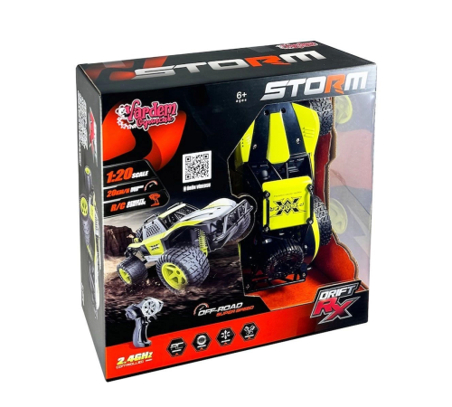 SYR-66764MA Kumandalı  2.4Ghz Şarjlı 1:20 Storm Drift Araba