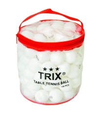 T-813A Trix Pinpon Topu Beyaz 100 Adet