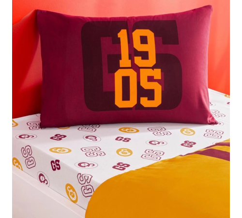 Taç Galatasaray Şampiyon Aslan Tek Kişilik Lisanslı Nevresim Takımı Taç Galatasaray Şampiyon Aslan Tek Kişilik Lisanslı Nevresim Takımı