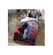 Taç Lisanslı Disney Frozen 2 Autumn Tek Kişilik Nevresim Takımı