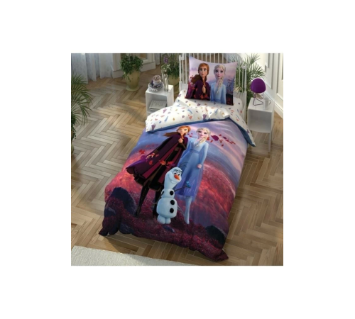 Taç Lisanslı Disney Frozen 2 Autumn Tek Kişilik Nevresim Takımı Taç Lisanslı Disney Frozen 2 Autumn Tek Kişilik Nevresim Takımı