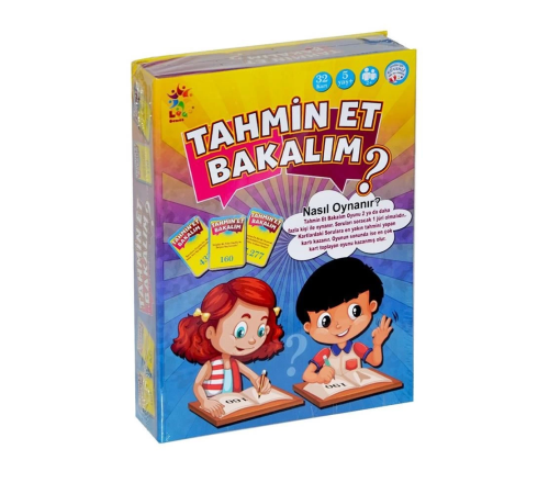 Tahmin Et Bakalım Eğitici Eğlenceli Oyun Kartları 32 Parça