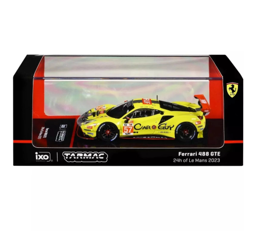 Tarmac Works 1/64 Ferrari 488 GTE 24h of Le Mans 2023