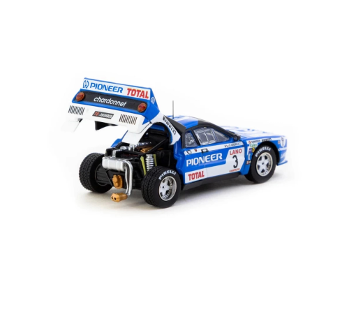 Tarmac Works 1/64 Lancia 037 Rally Ypres 24 Hours Rally 1983 #3 Tarmac Works 1/64 Lancia 037 Rally Ypres 24 Hours Rally 1983 #3