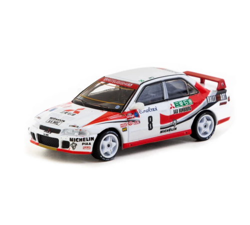Tarmac Works 1/64 Mitsubishi Lancer Evolution Rallye Monte-Carlo 1993 #8