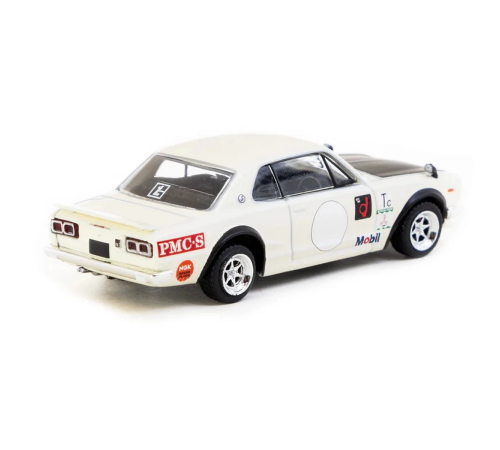 Tarmac Works 1/64 Skyline HT 2000GT-R White