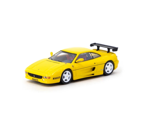 Tarmac Works X iXO Models 1/64 Ferrari F355 Challenge Yellow Tarmac Works X iXO Models 1/64 Ferrari F355 Challenge Yellow