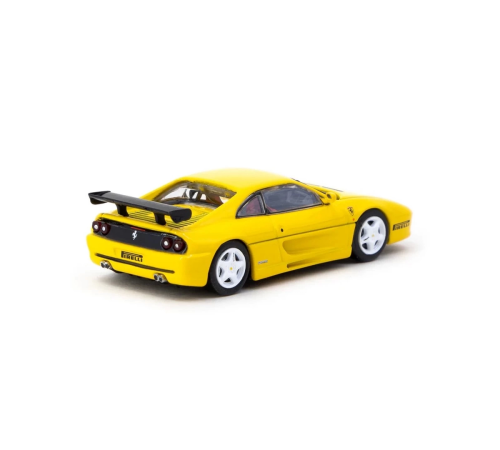 Tarmac Works X iXO Models 1/64 Ferrari F355 Challenge Yellow Tarmac Works X iXO Models 1/64 Ferrari F355 Challenge Yellow
