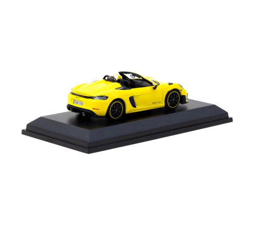 Tarmac Works x Minichamps 1/64 Porsche 718 Spyder RS Racing Yellow Tarmac Works x Minichamps 1/64 Porsche 718 Spyder RS Racing Yellow