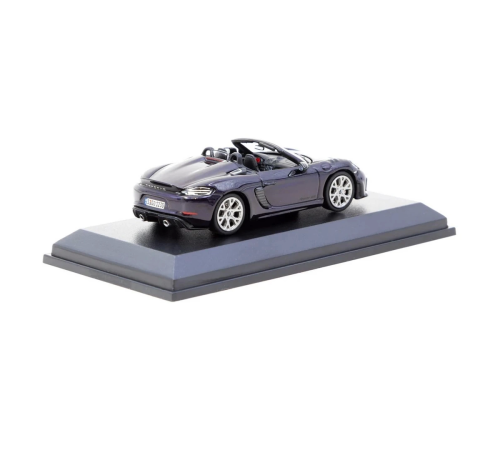 Tarmac Works x Minichamps 1/64 Porsche 718 Spyder RS Viola Metallic