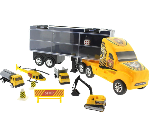 Taşınabilir Die Cast Metal Araçlı İnşaat Kamyonu