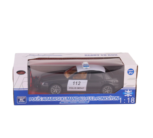 TC-125P KUTULU UZ KUM PİLLİ POLİS ARABA TC-125P KUTULU UZ KUM PİLLİ POLİS ARABA