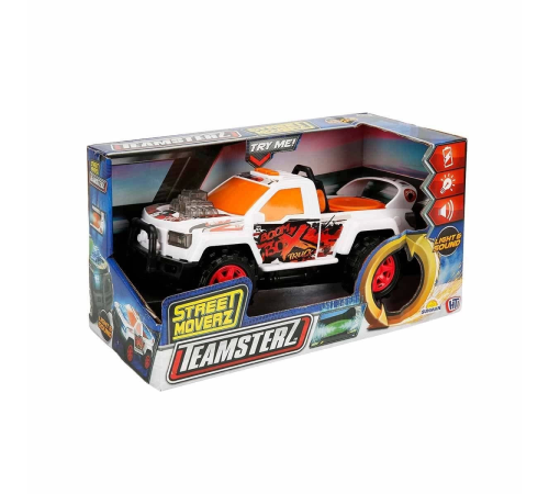 Teamsterz Street Moverz Sesli ve Işıklı Motorize Kamyonet