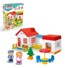Tek Katlı 36 Parça Lego Ev Seti  Bloklar