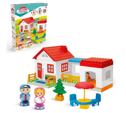 Tek Katlı 36 Parça Lego Ev Seti Bloklar Tek Katlı 36 Parça Lego Ev Seti Bloklar