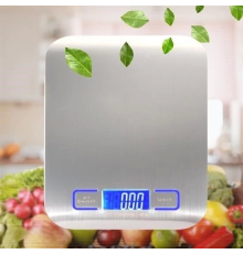 TF 1002 Hassas Ölçümlü  Maksimum 5 Kg Kapasiteli Led Ekran Platin Dijital Mutfak Tartısı