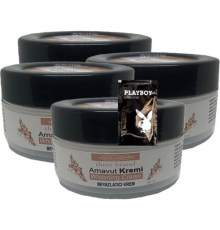 Three Brand 4'lü Adet Arnavut Kremi Whitens Cream 50 ml + 1 Adet Jel Hediye