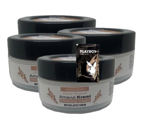Three Brand 4'lü Adet Arnavut Kremi Whitens Cream 50 ml + 1 Adet Jel Hediye Three Brand 4'lü Adet Arnavut Kremi Whitens Cream 50 ml + 1 Adet Jel Hediye