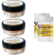 Three Brand 50 ml Arnavut Aklık Kremi 2 Ad + Russıan Glare Tüy Dökücü Azaltıcı Merhem 50 ml 3 Ad