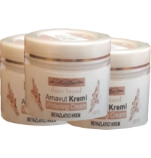 Three Brand Arnavut Kremi 3lü Adet Whitens Cream Tüm Bölge Aklık Kremi 100 ml