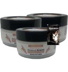 Three Brand Arnavut Kremi Hazine2-2:0400 Whitening Cream 3lü Birden 50 ml Bölgesel Aklık Kremi + 1 Tane Hediye Jel