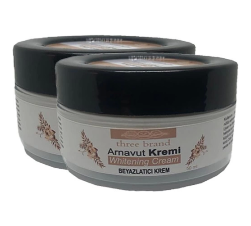 Three Brand Arnavutkremi 2li Adet Whitens Cream Tümbölge Aklık Kremi 50 ml Three Brand Arnavutkremi 2li Adet Whitens Cream Tümbölge Aklık Kremi 50 ml