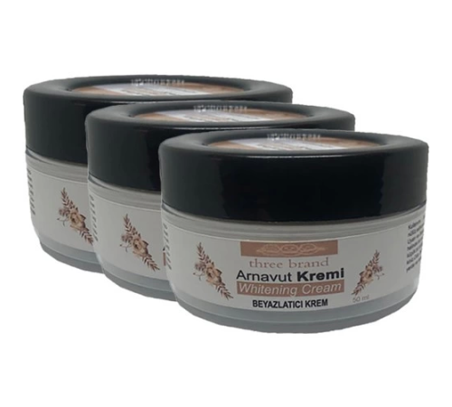 Three Brand Arnavutkremi Whitens Cream 3lü Adet Tümbölge Aklık Kremi 50 ml HAZN926000400 Three Brand Arnavutkremi Whitens Cream 3lü Adet Tümbölge Aklık Kremi 50 ml HAZN926000400