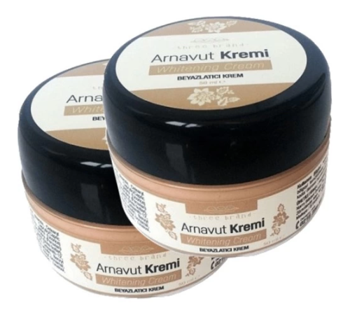 Three Brand Cildin Beyazlaması Arnavut Kremi 50 ml Ölçeğinde x 2 Adet